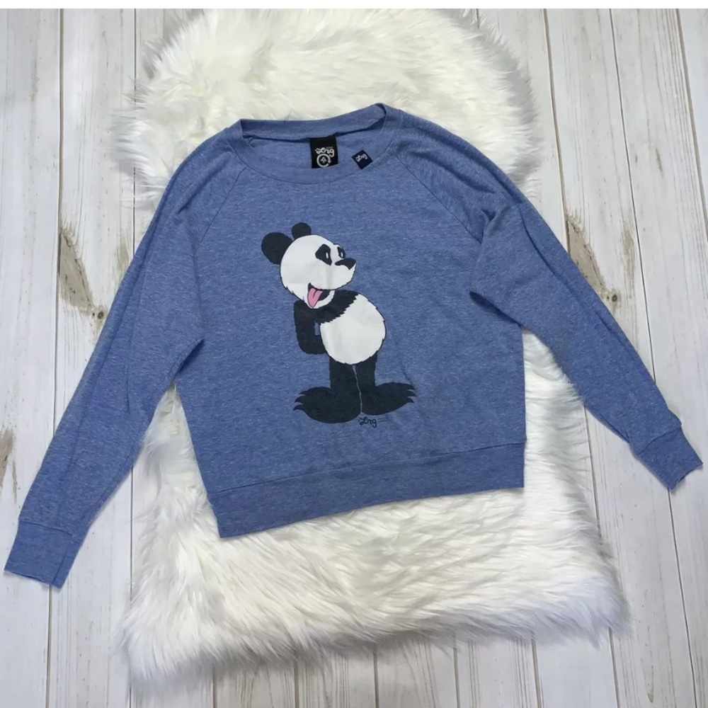 LRG Panda Bear Long Sleeve Crewneck Pullover